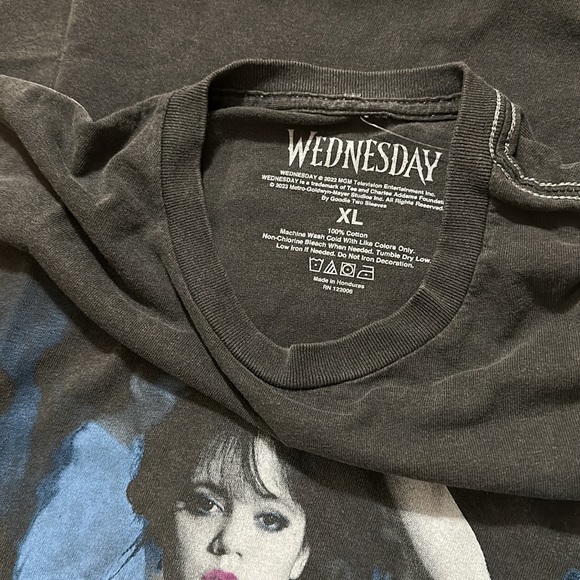 NEW Wednesday Addams Graphic Tee - Picture 4 of 8